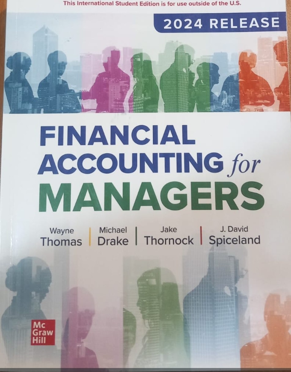  Financial accounting for managers
